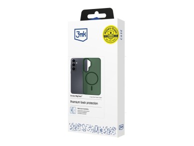 3mk Smoke MagCase for iPhone 17 - Green-Translucent 3mk Smoke MagCase for iPhone 17 - Green-Translucent
