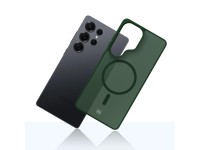 3mk Smoke MagCase for Samsung Galaxy S25 Ultra - Green-Translucent 3mk Smoke MagCase for Samsung Galaxy S25 Ultra - Green-Translucent