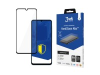 Película de vidro temperado reforçado de tela inteira 3mk HardGlass Max Black para Samsung Galaxy A0 Película de vidro temperado reforçado de tela inteira 3mk HardGlass Max Black para Samsung Galaxy A0