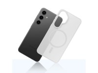 MagCase 3mk Smoke para Samsung Galaxy S25 - blanco transparente MagCase 3mk Smoke para Samsung Galaxy S25 - blanco transparente