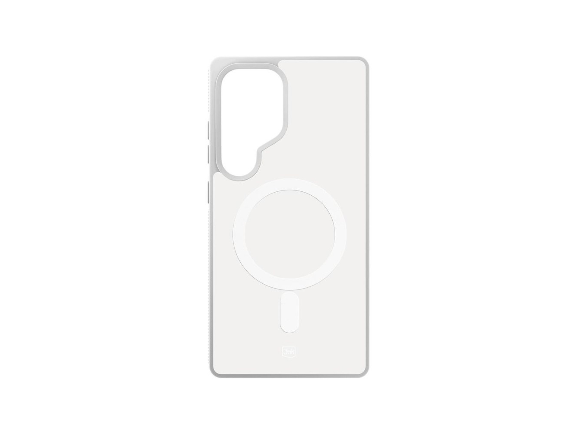 3mk Smoke MagCase for Samsung Galaxy S25 Ultra - White-Translucent
