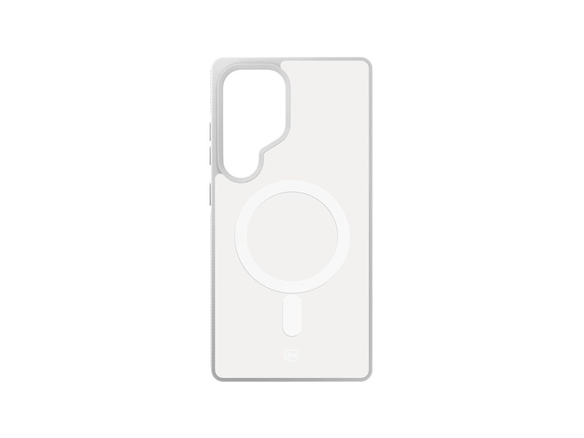 3mk Smoke MagCase for Samsung Galaxy S25 Ultra - White-Translucent