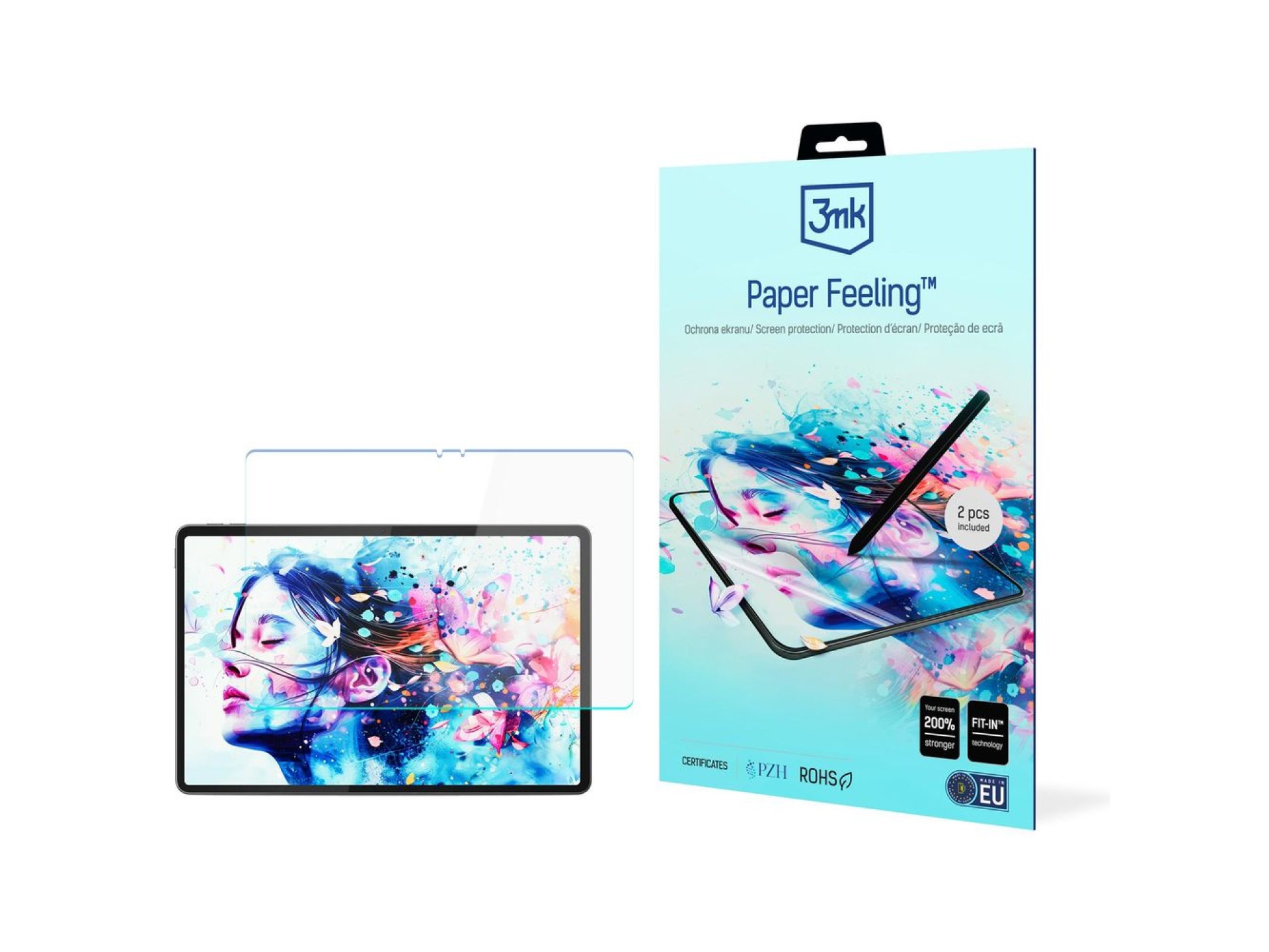 Película protetora 3mk com toque de papel para Lenovo Yoga Tab 11.1