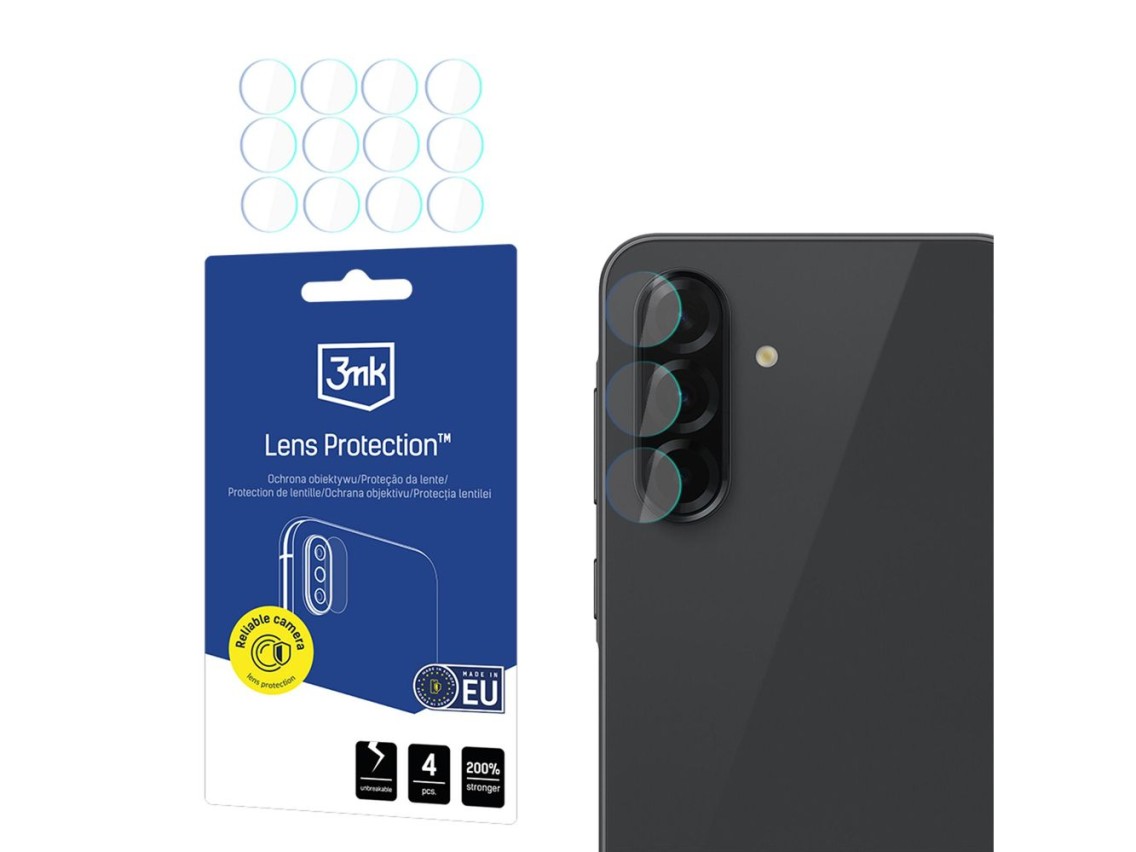 Cristal h�brido de protecci�n de lente 3mk para c�mara Samsung Galaxy A37 / A57