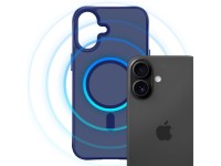 Capa MagCase 3mk Smoke para iPhone 17 - Azul Translúcido Capa MagCase 3mk Smoke para iPhone 17 - Azul Translúcido