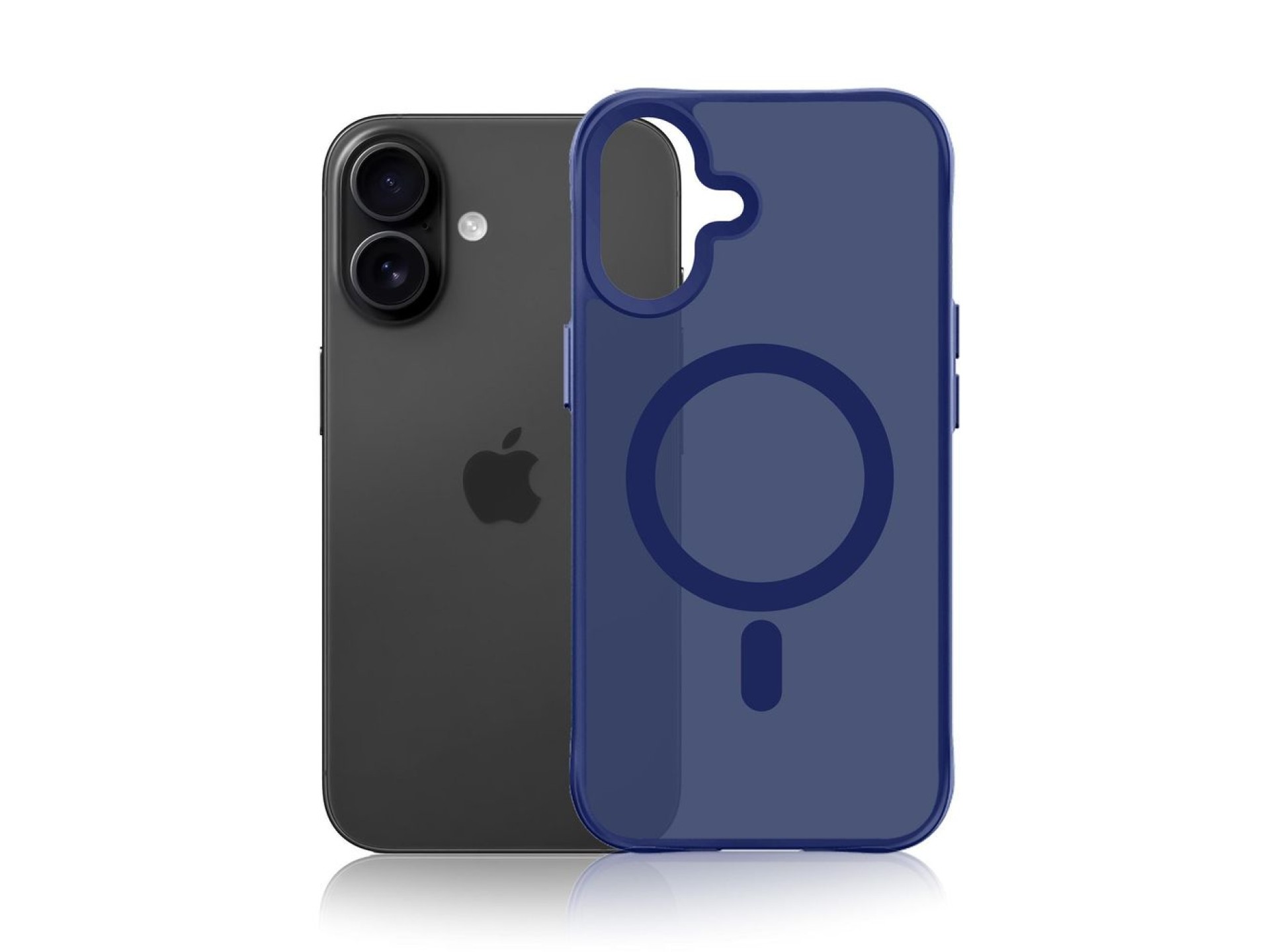Capa MagCase 3mk Smoke para iPhone 17 - Azul Translúcido