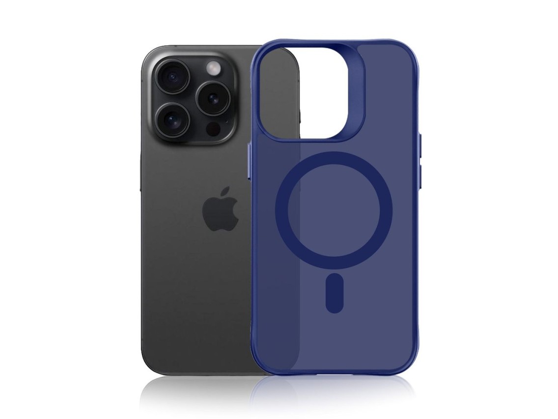 3mk Smoke MagCase for iPhone 16 Pro - Blue-Translucent