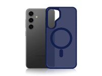 3mk Smoke MagCase para Samsung Galaxy S25 - Azul-Translúcido 3mk Smoke MagCase para Samsung Galaxy S25 - Azul-Translúcido