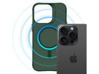 3mk Smoke MagCase for iPhone 16 Pro Max - Green-Translucent 3mk Smoke MagCase for iPhone 16 Pro Max - Green-Translucent