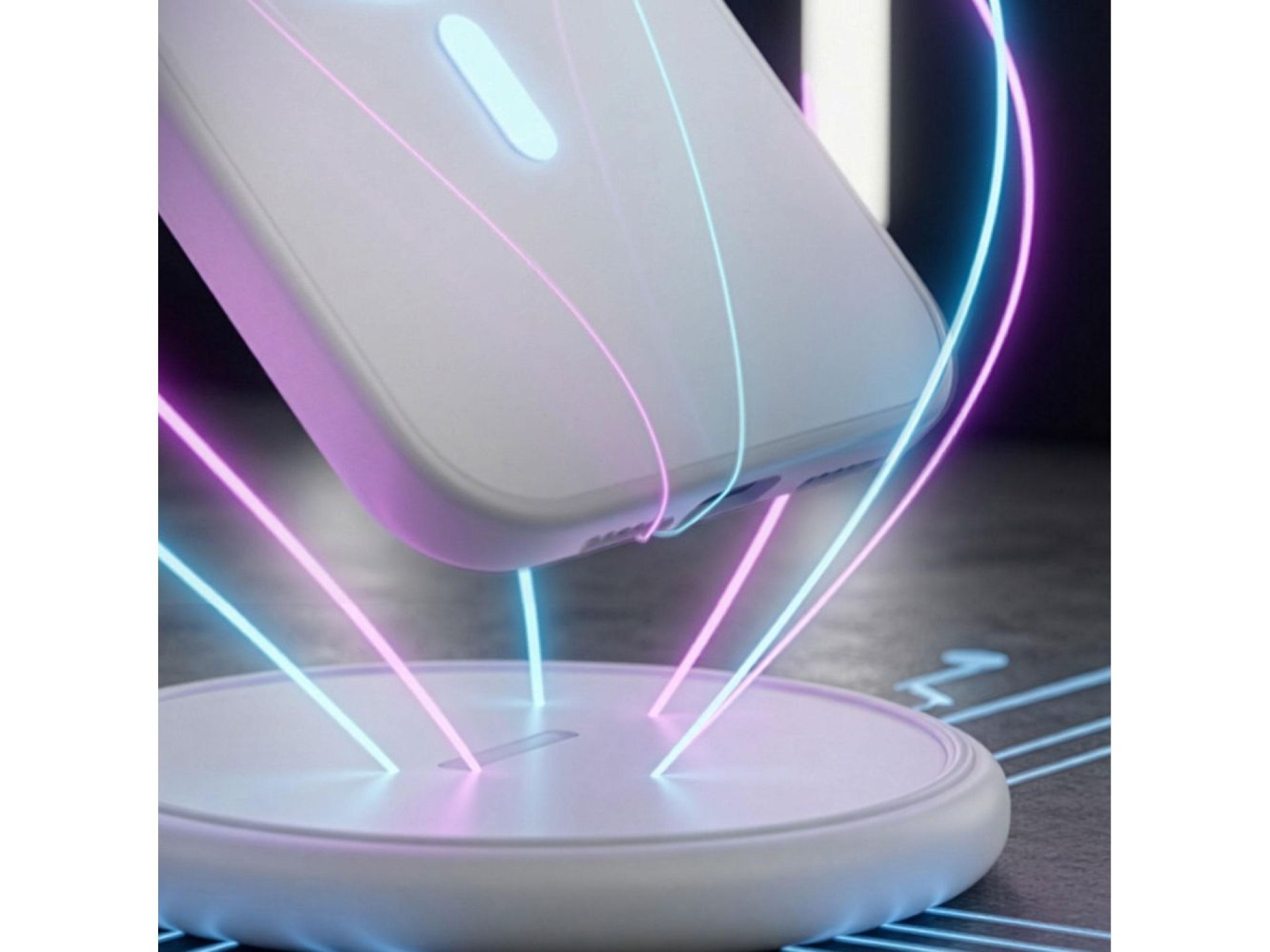 Capa MagCase 3mk Smoke para iPhone 17 Pro - Branca Translúcida