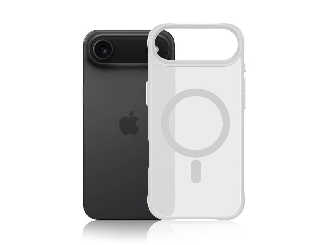 3mk Smoke MagCase for iPhone Air - White-Translucent