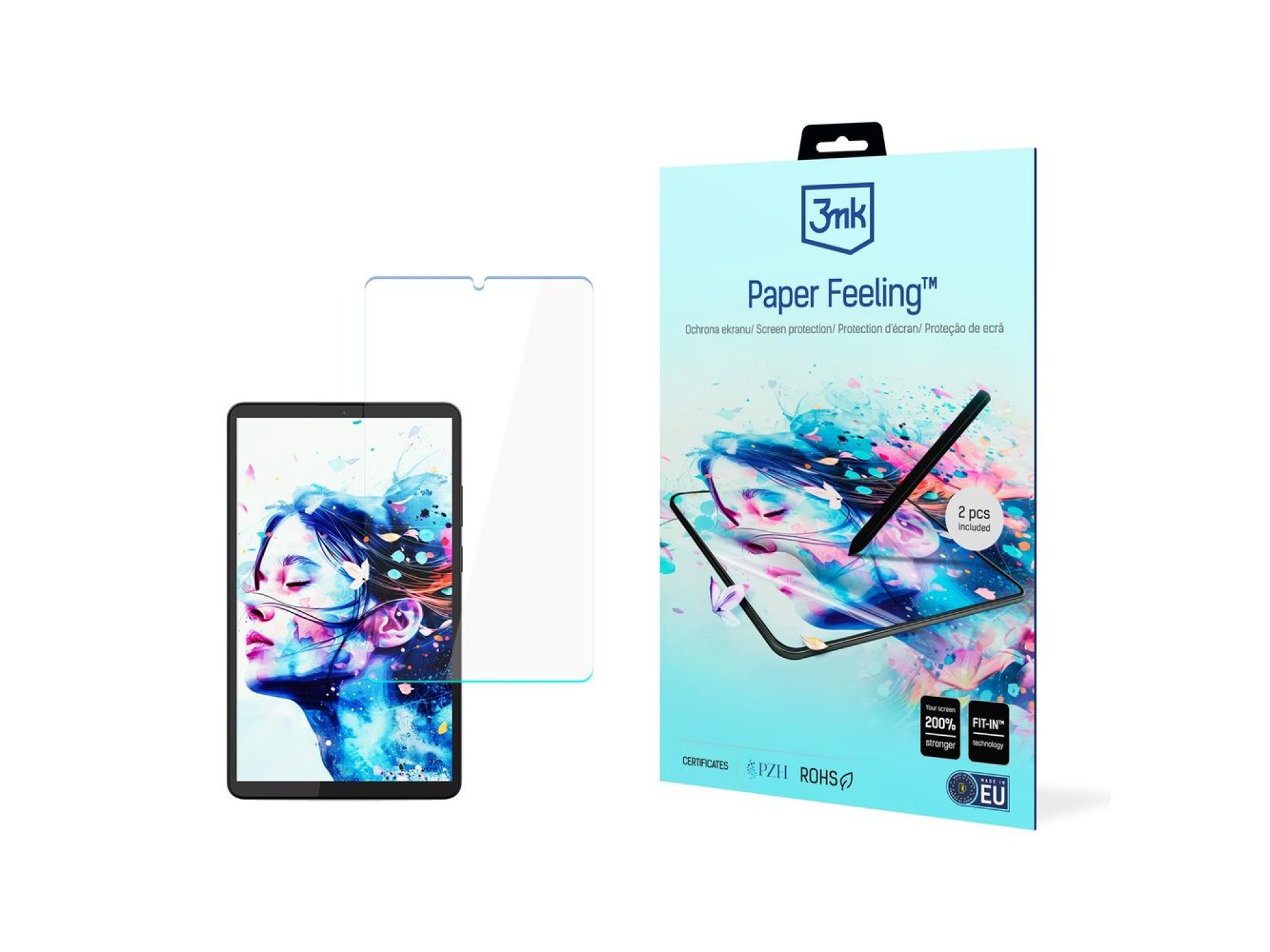 Película protetora 3mk com toque de papel para Lenovo Tab One
