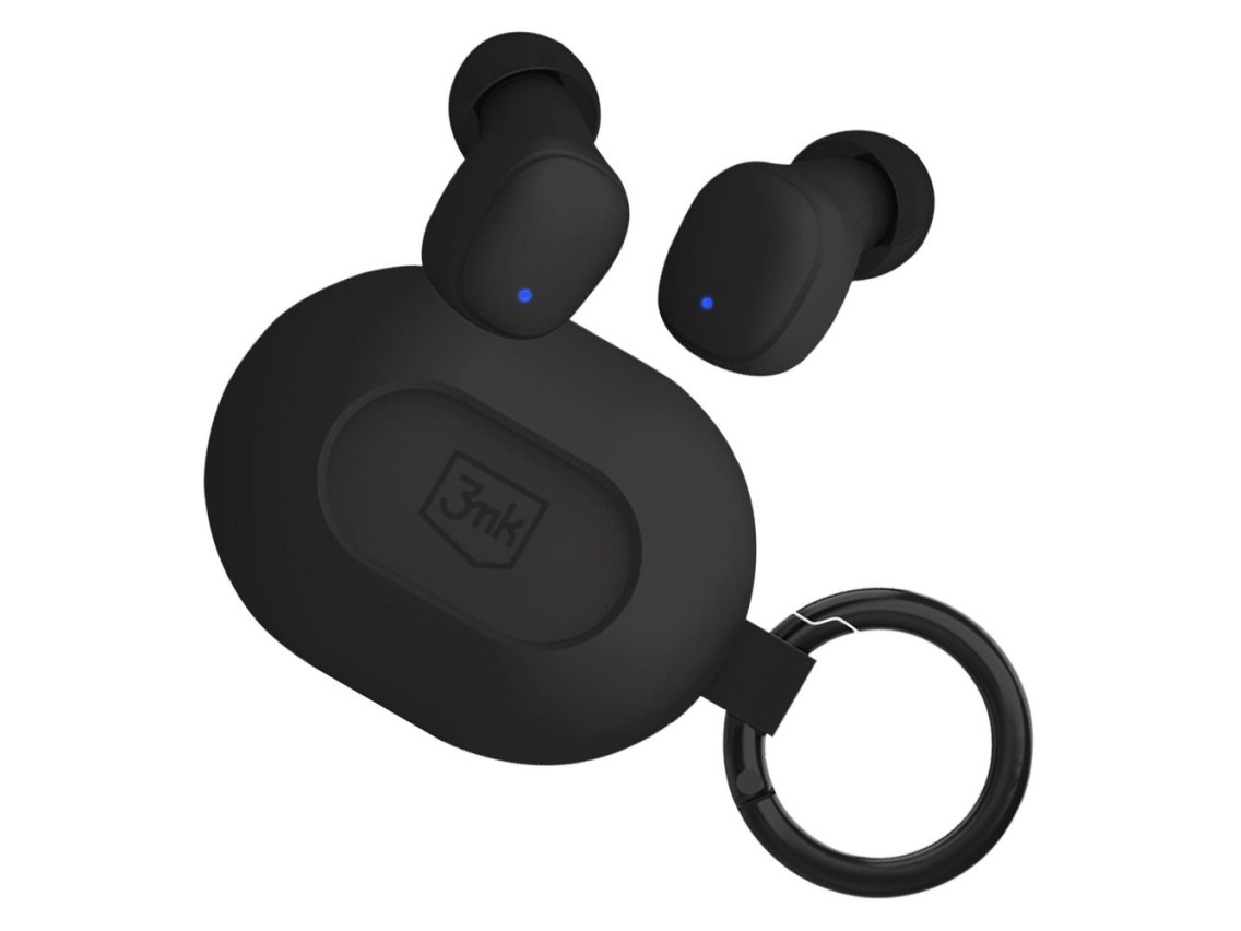 Fones de ouvido sem fio TWS 3mk FlowBuds 6.0 - Preto