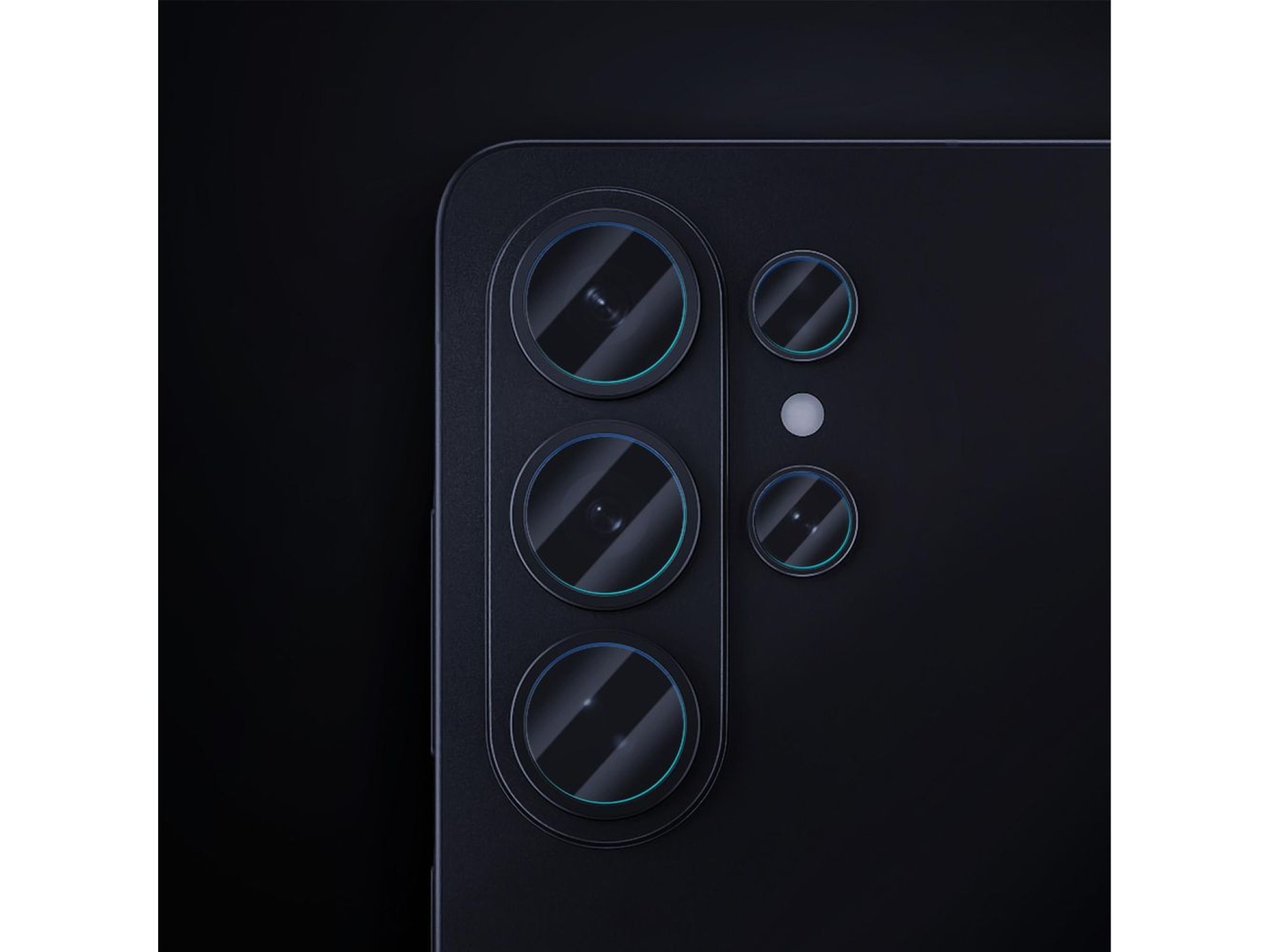 Película de proteção de lente híbrida 3mk para a lente da câmera do Samsung Galaxy S26 Ultra