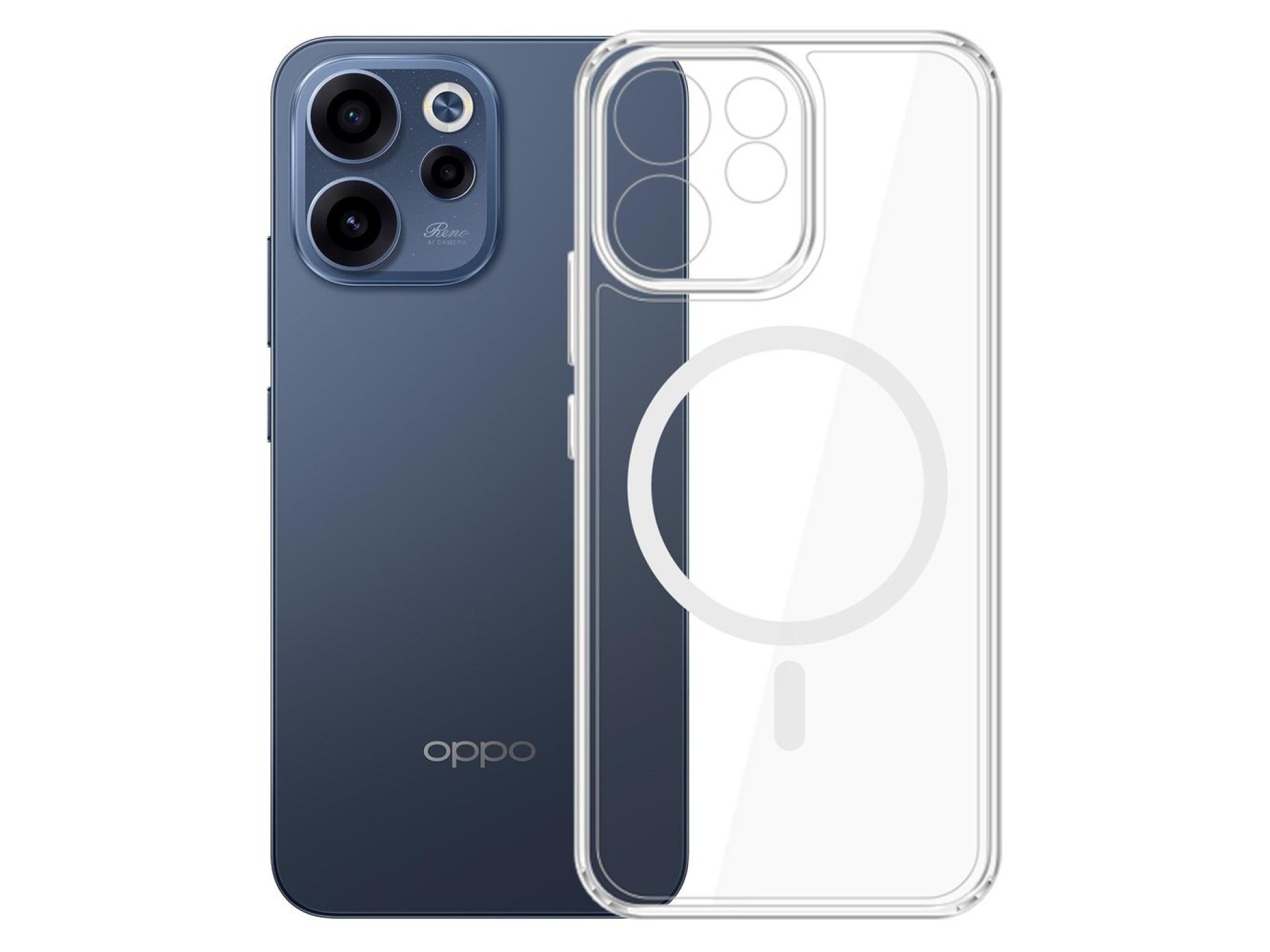 3mk Armor Magcase for Oppo Reno 15 F 5G / Reno 15 FS 5G (CPH2801) - Transparent