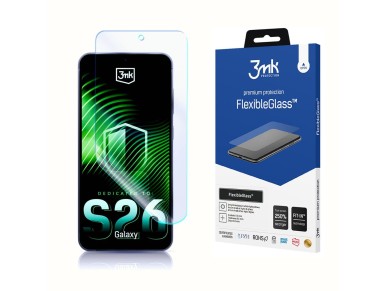 Cristal h�brido flexible 3mk para Samsung Galaxy S26