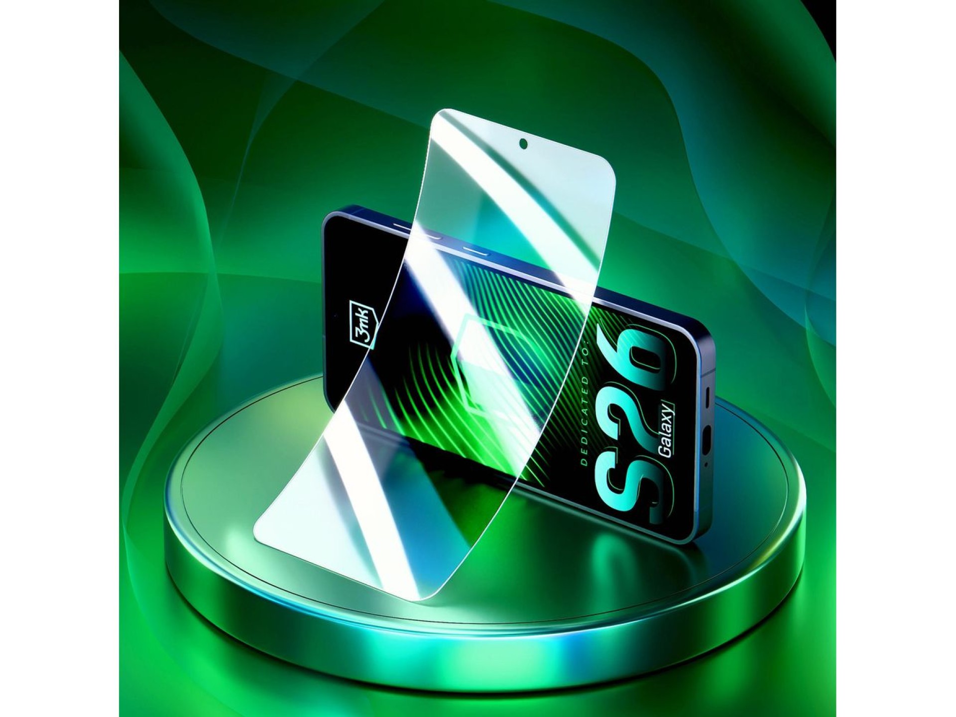 Cristal híbrido flexible 3mk para Samsung Galaxy S26