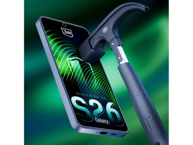 Cristal h�brido flexible 3mk para Samsung Galaxy S26