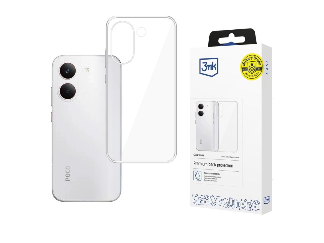 3mk Clear Case for Xiaomi Poco X8 Pro - transparent