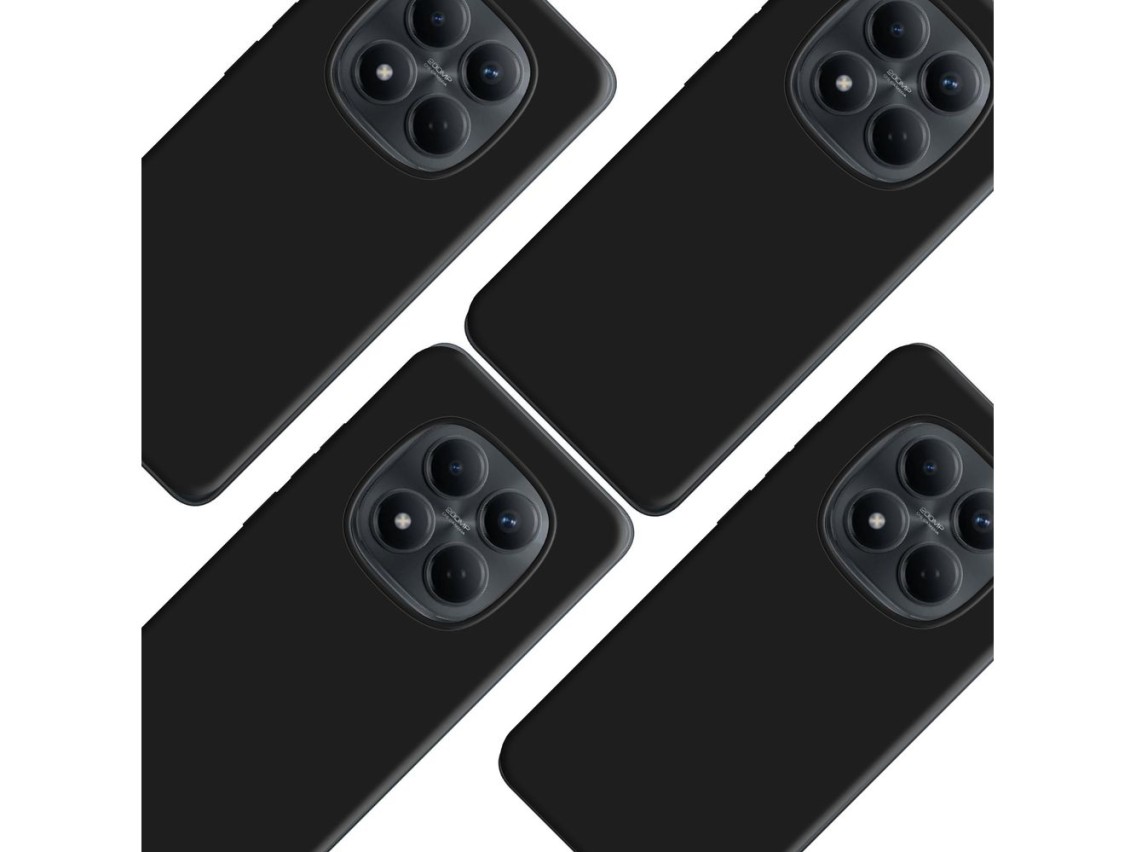 Capa 3mk Matt Case Pro para Xiaomi Redmi Note 15 Pro 4G - preto fosco