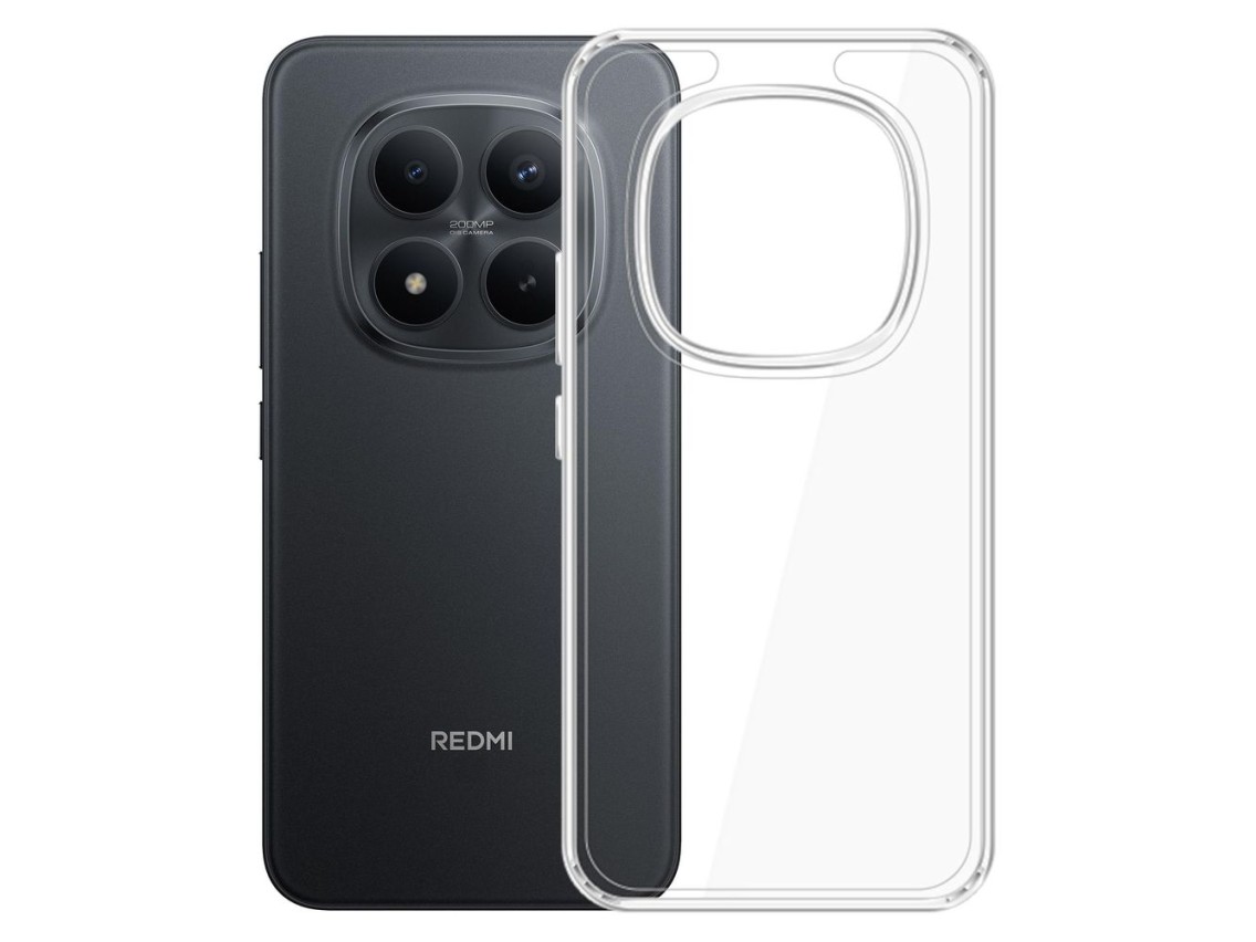 Capa protetora 3mk Armor para Xiaomi Redmi Note 15 Pro 4G - transparente