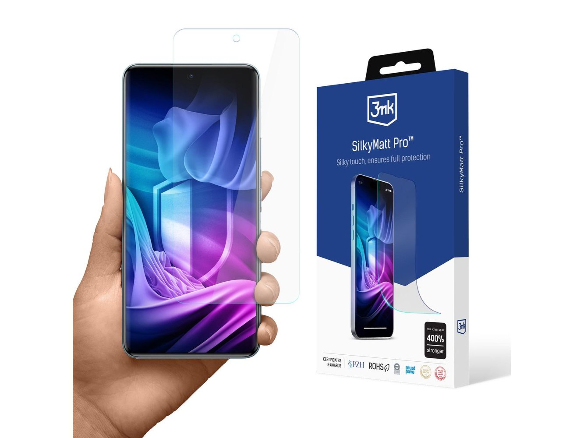 Protector de pantalla mate 3mk Silky Matt Pro para Xiaomi Redmi Note 15 Pro 4G