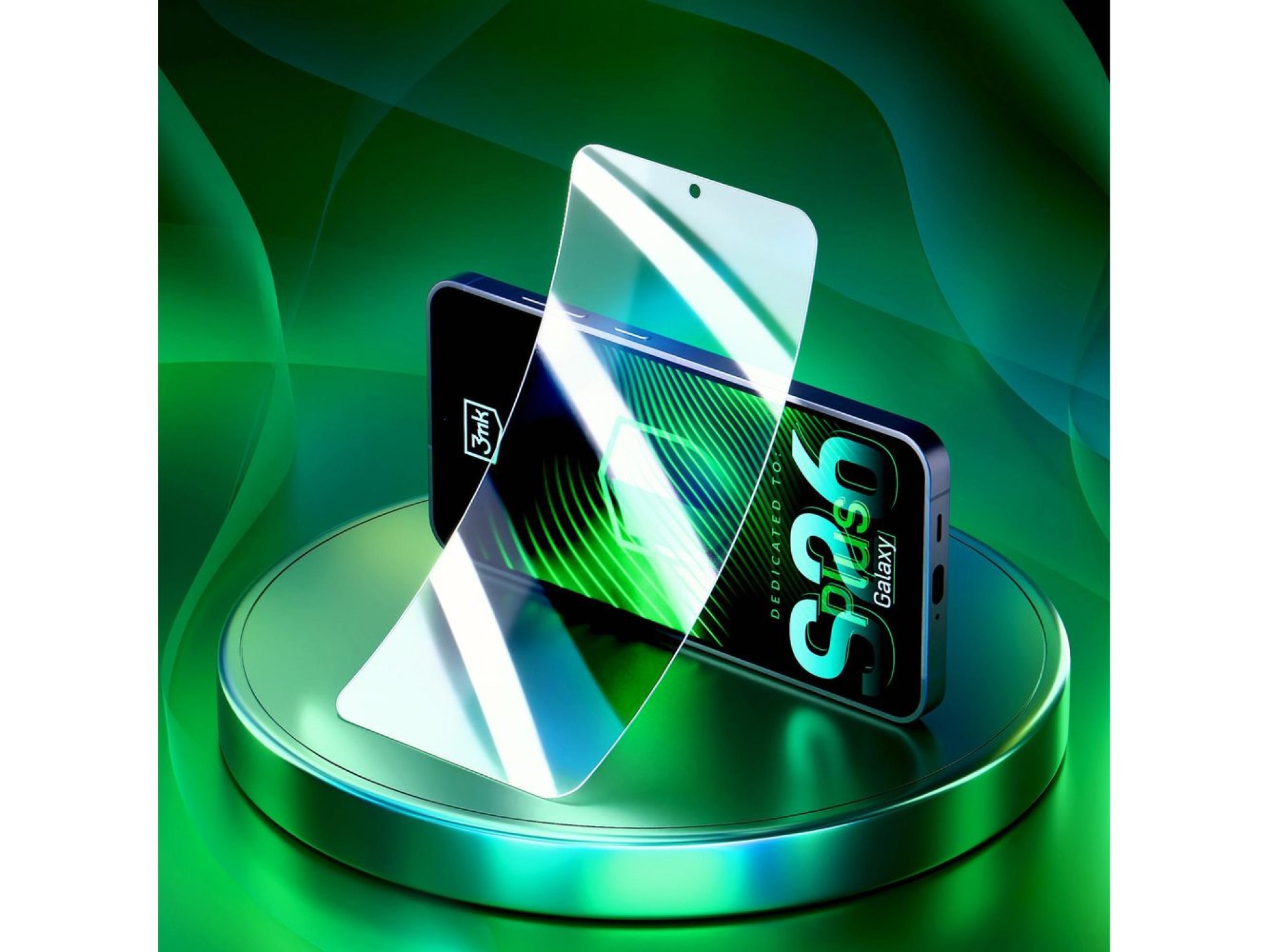 Cristal híbrido flexible 3mk para Samsung Galaxy S26+