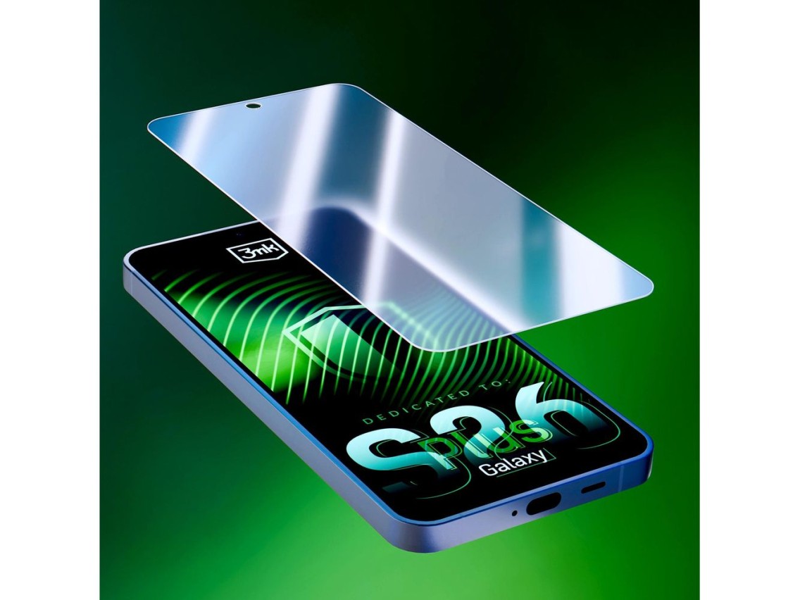 Cristal híbrido flexible 3mk para Samsung Galaxy S26+