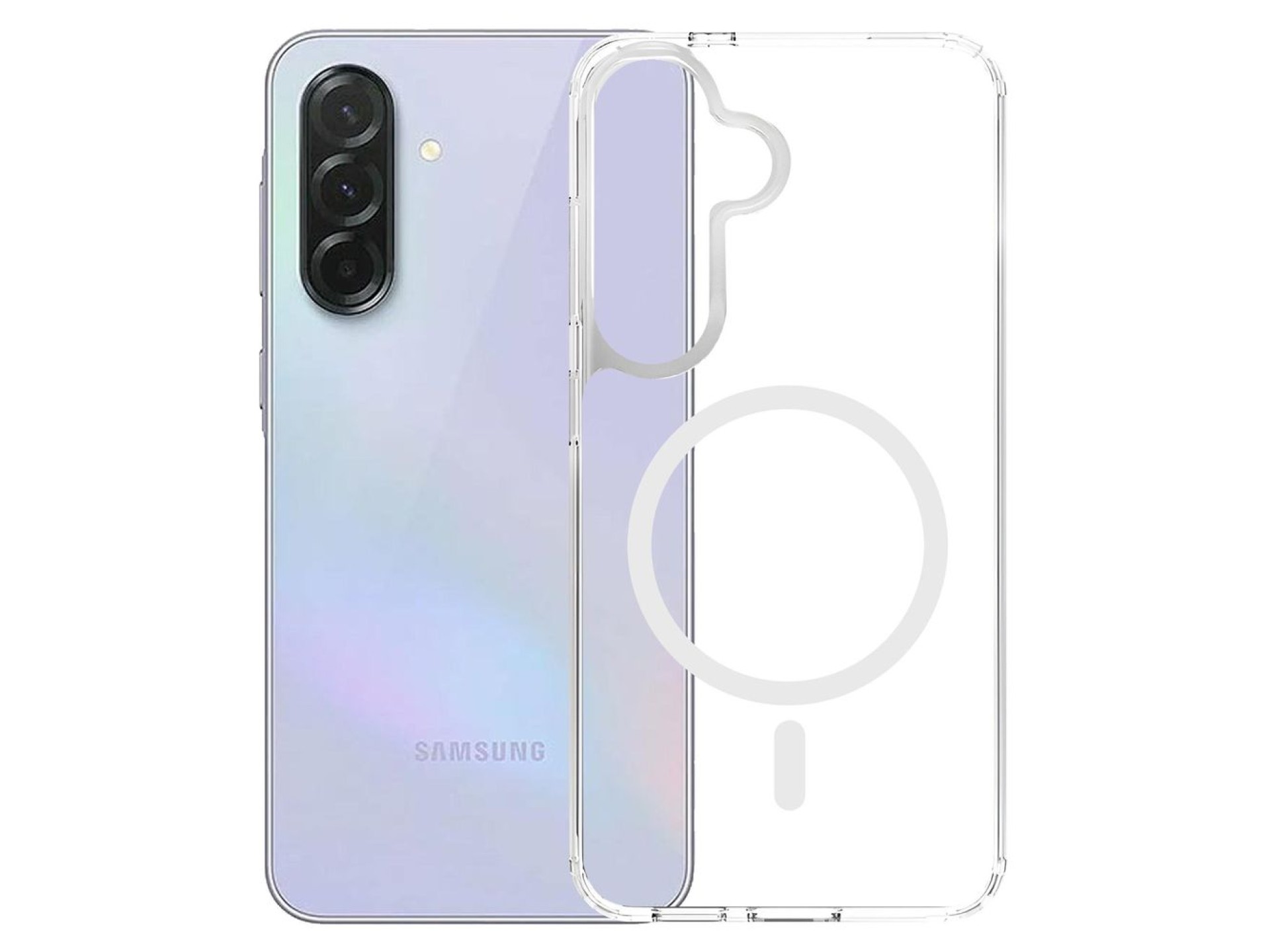 3mk Armor MagCase para Samsung Galaxy A37 - transparente