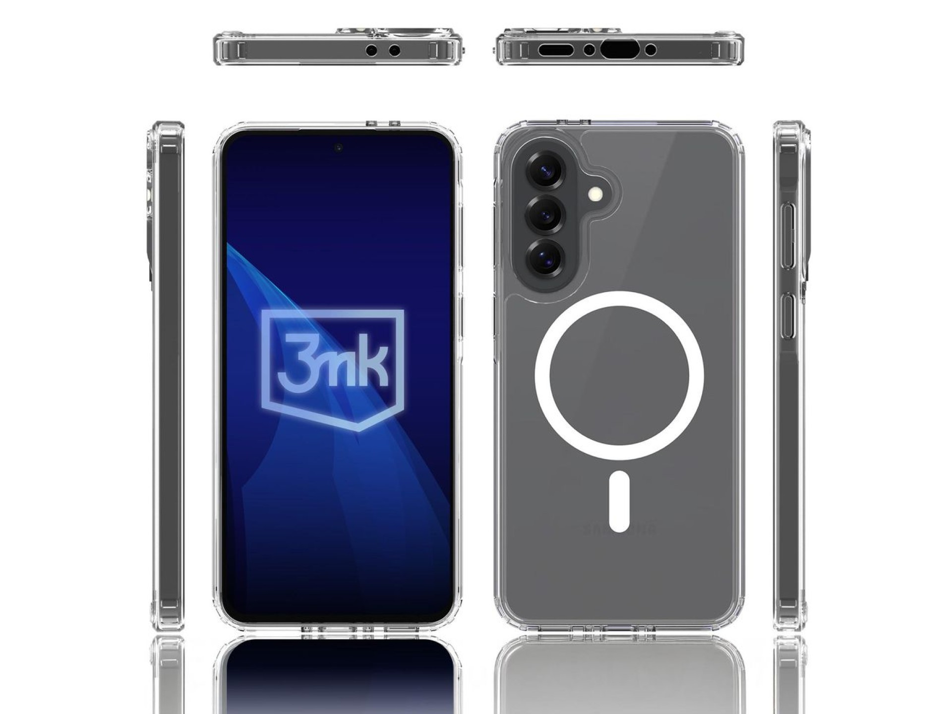 3mk Armor MagCase para Samsung Galaxy A37 - transparente