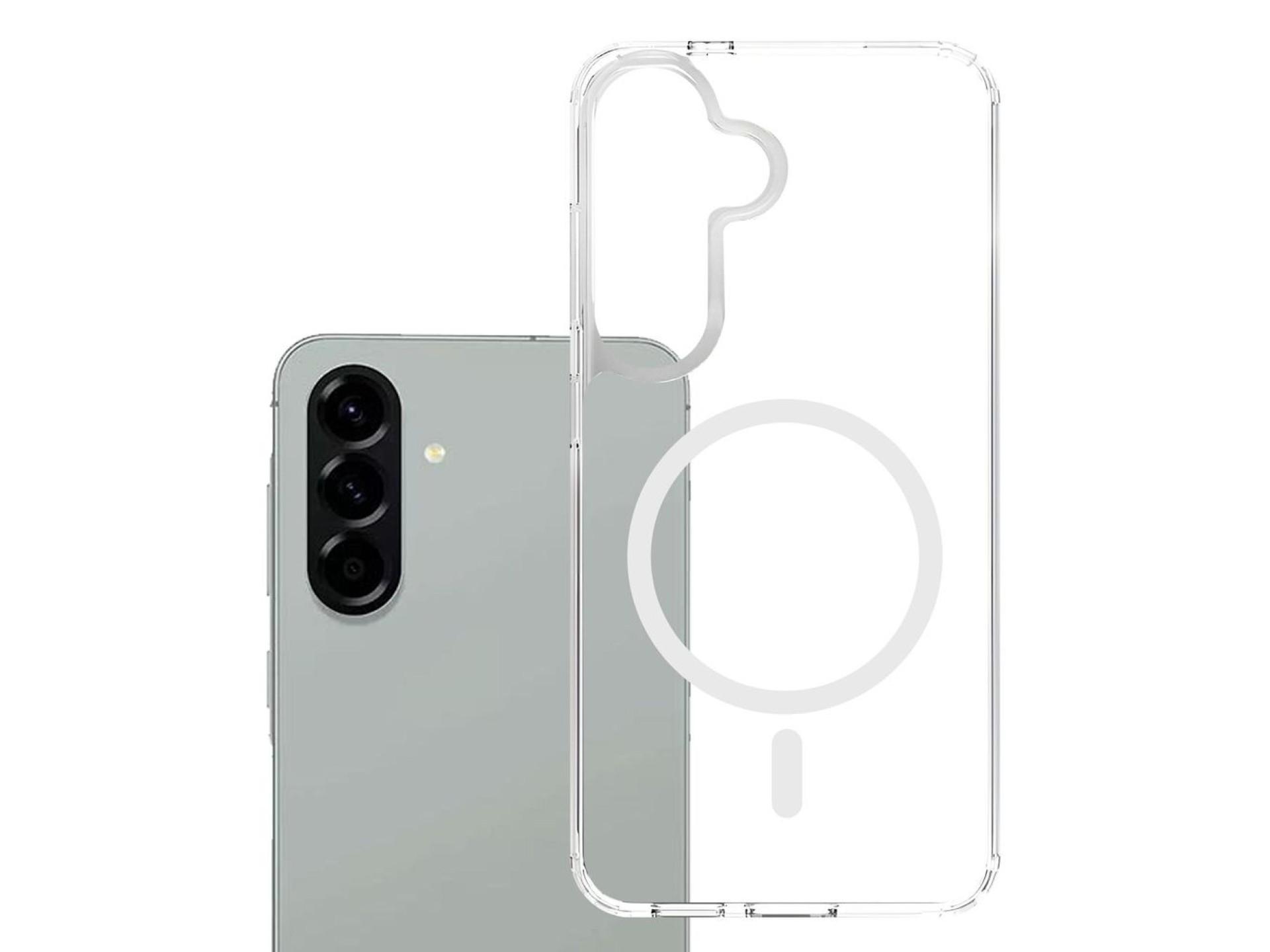 3mk Armor MagCase para Samsung Galaxy A57 - transparente