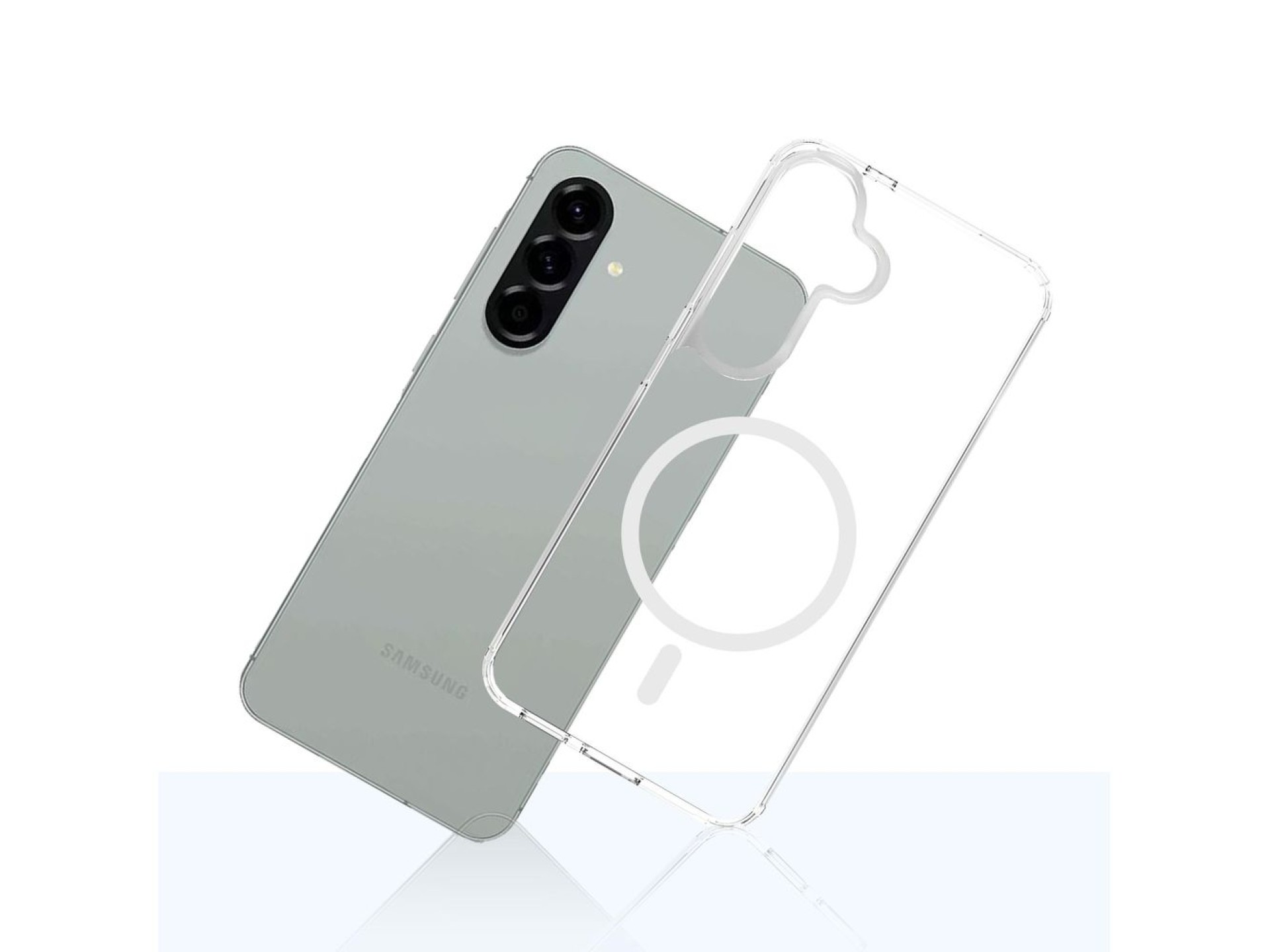 3mk Armor MagCase para Samsung Galaxy A57 - transparente