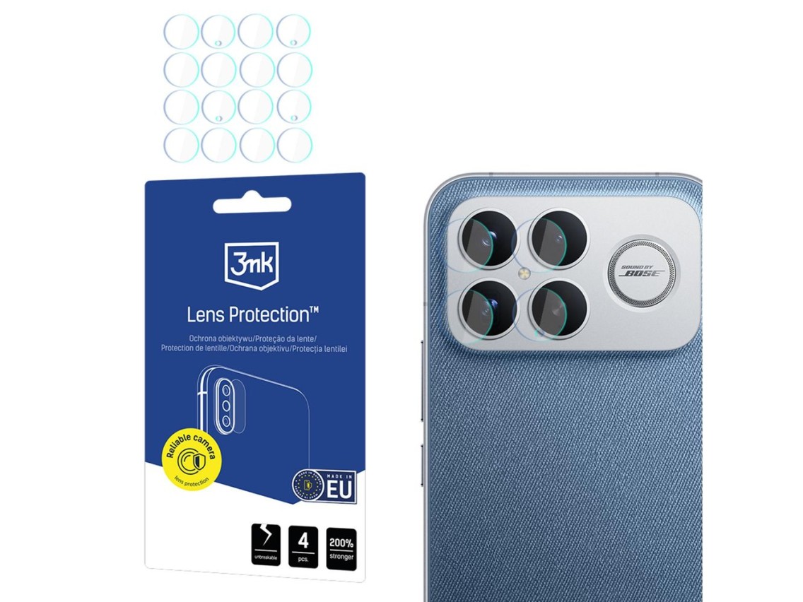 Película de proteção de lente híbrida 3mk para lente da câmera do Xiaomi Poco F8 Ultra