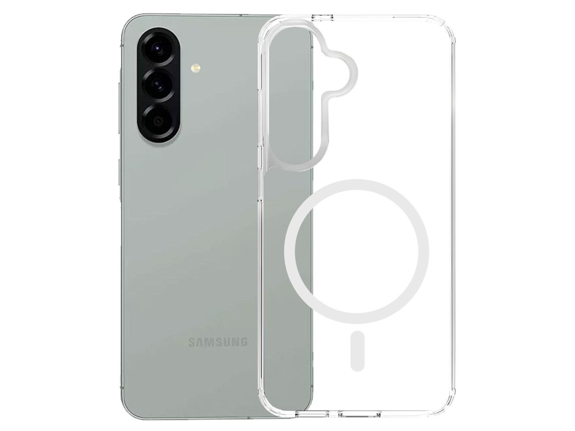 3mk Armor MagCase para Samsung Galaxy A57 - transparente