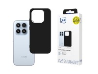 Capa fosca 3mk para Xiaomi 17 - preto fosco Capa fosca 3mk para Xiaomi 17 - preto fosco