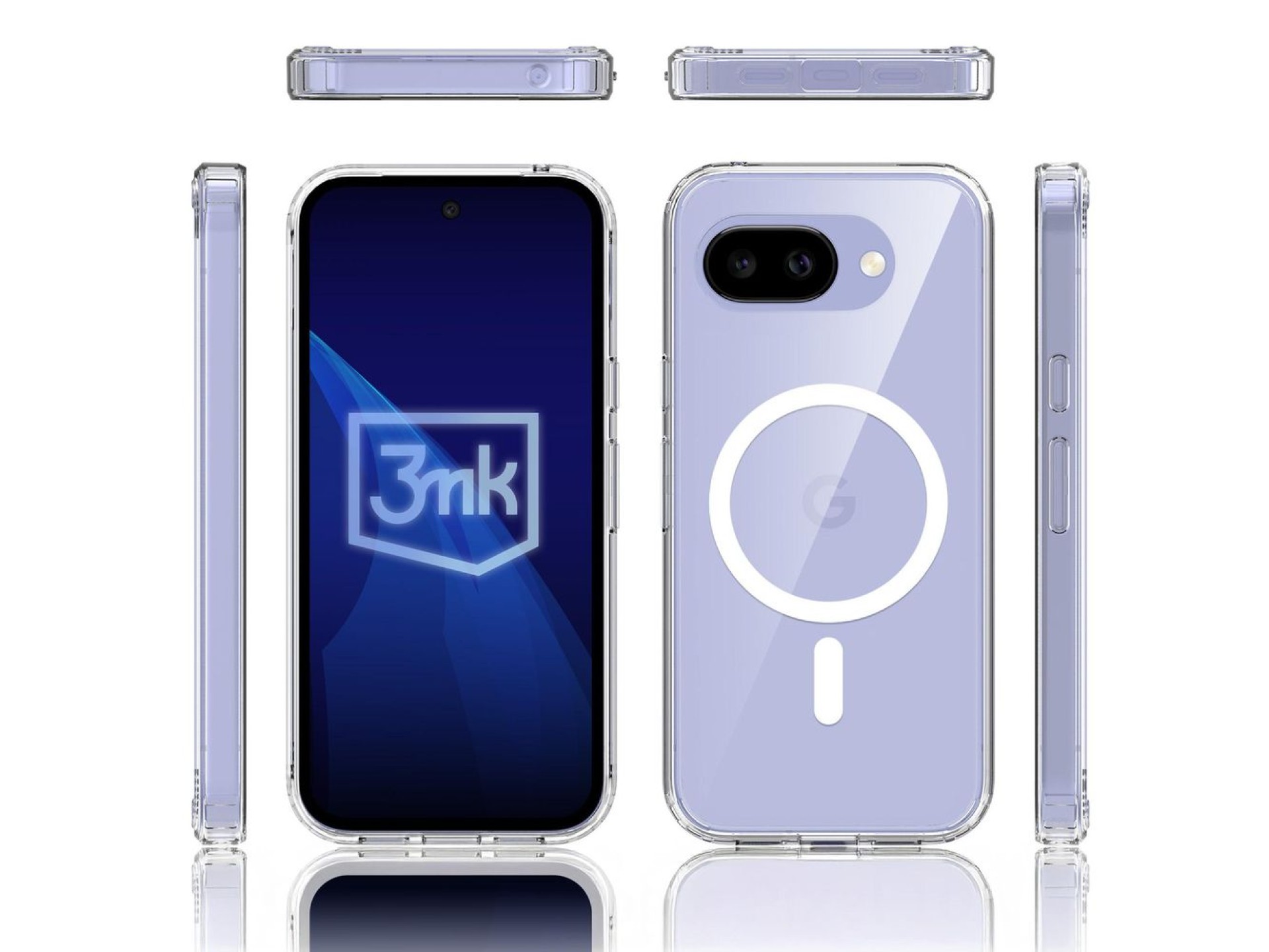 3mk Armor MagCase for Google Pixel 10A - Transparent
