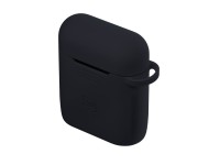 Capa de silicone 3mk preta para AirPods 4 - preta