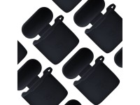 Capa de silicone 3mk preta para AirPods 4 - preta