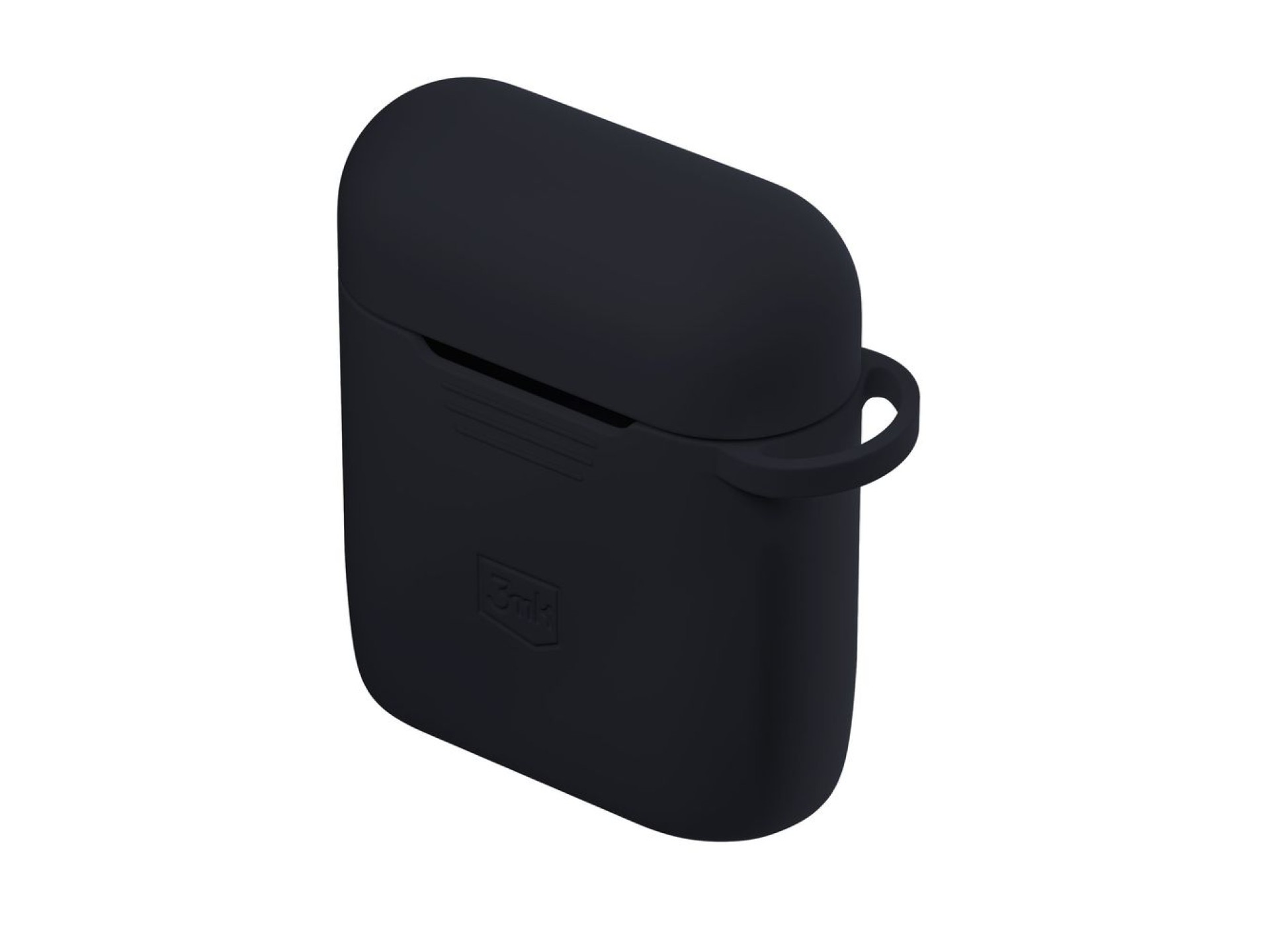 Capa de silicone 3mk preta para AirPods 4 - preta