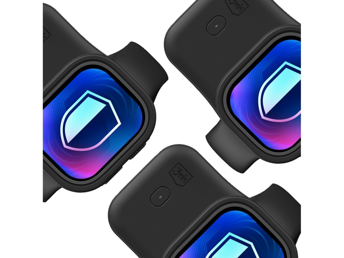 Powerbank 3mk Endurance para Apple Watch 40 mm / 41 mm 2,5 W 1200 mAh USB-C - preto