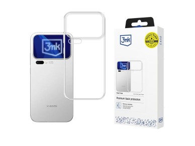 Capa transparente 3mk para Xiaomi 17 Pro Max - transparente