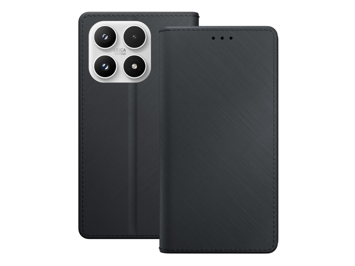 Capa carteira 3mk para Xiaomi 17 - preta