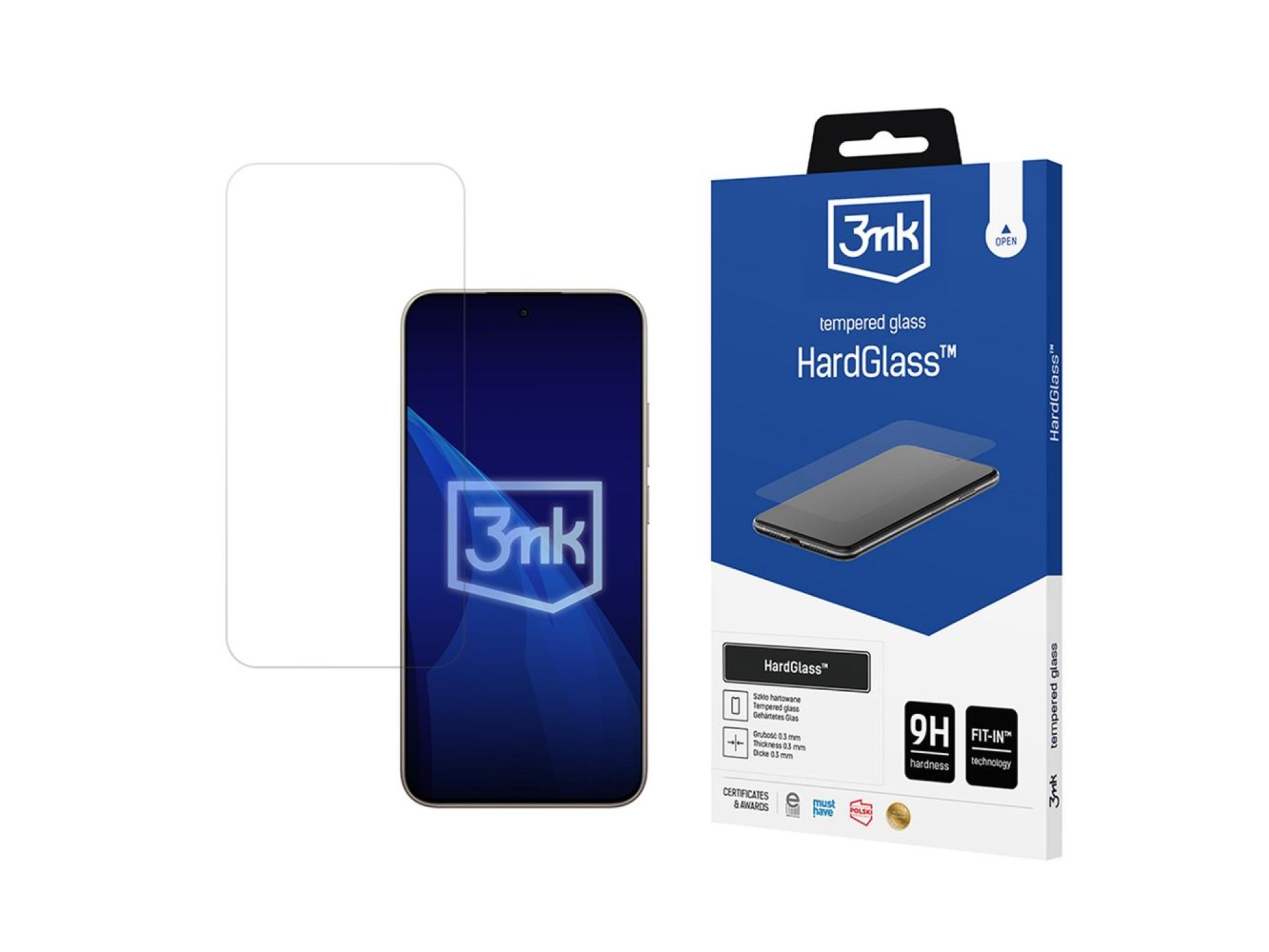 Protector de pantalla de vidrio templado 3mk HardGlass para Xiaomi Redmi Note 15 Pro