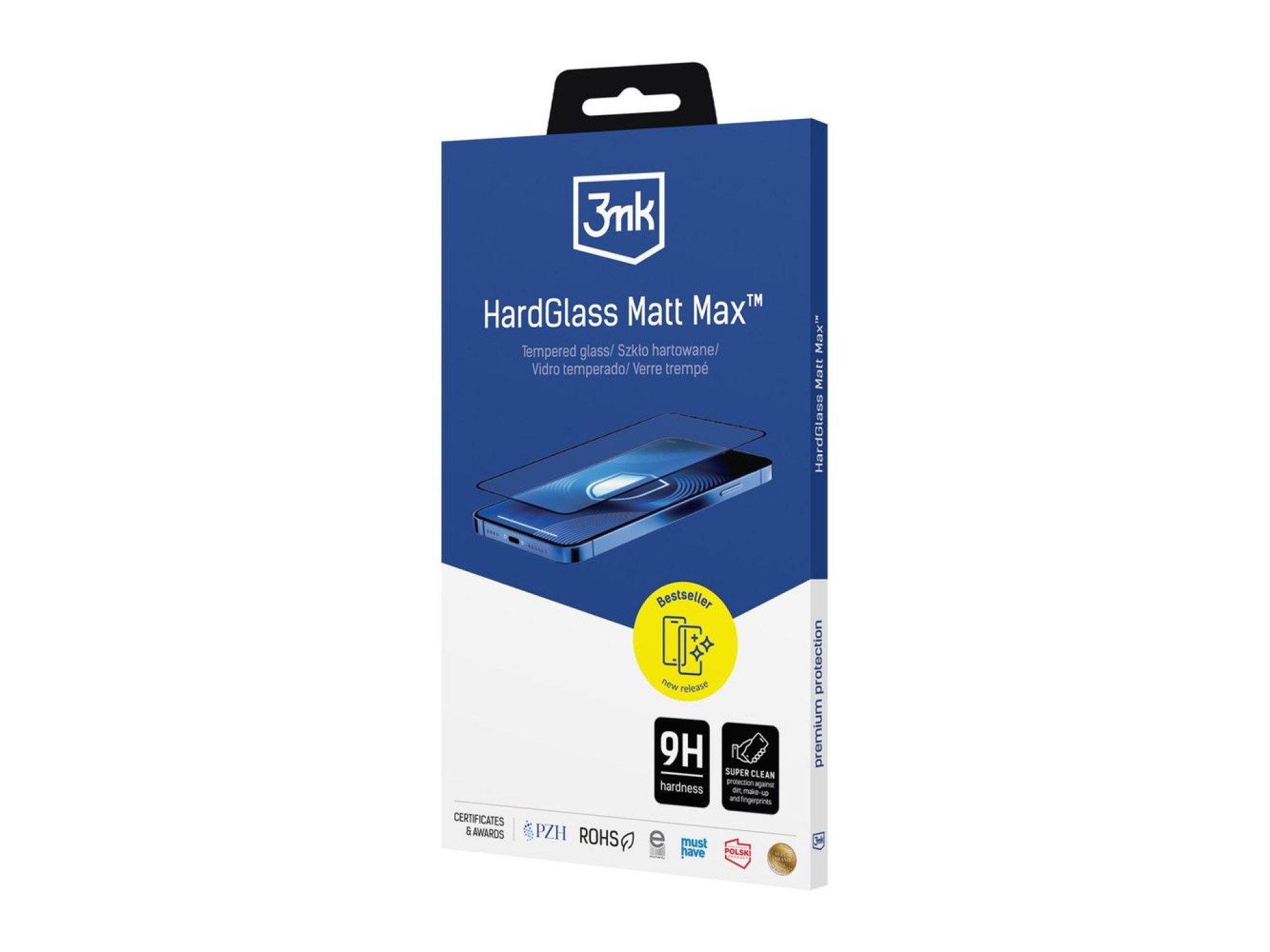 3mk HardGlass Matt Max Tempered Glass for Samsung Galaxy S26 Ultra