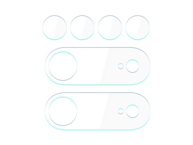 Hybrid glass for the 3mk Lens Protection camera lens for Apple iPhone Air