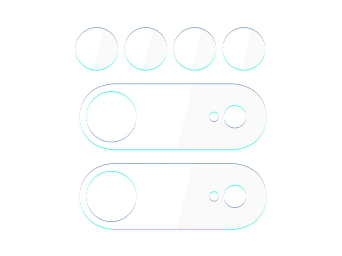 Hybrid glass for the 3mk Lens Protection camera lens for Apple iPhone Air