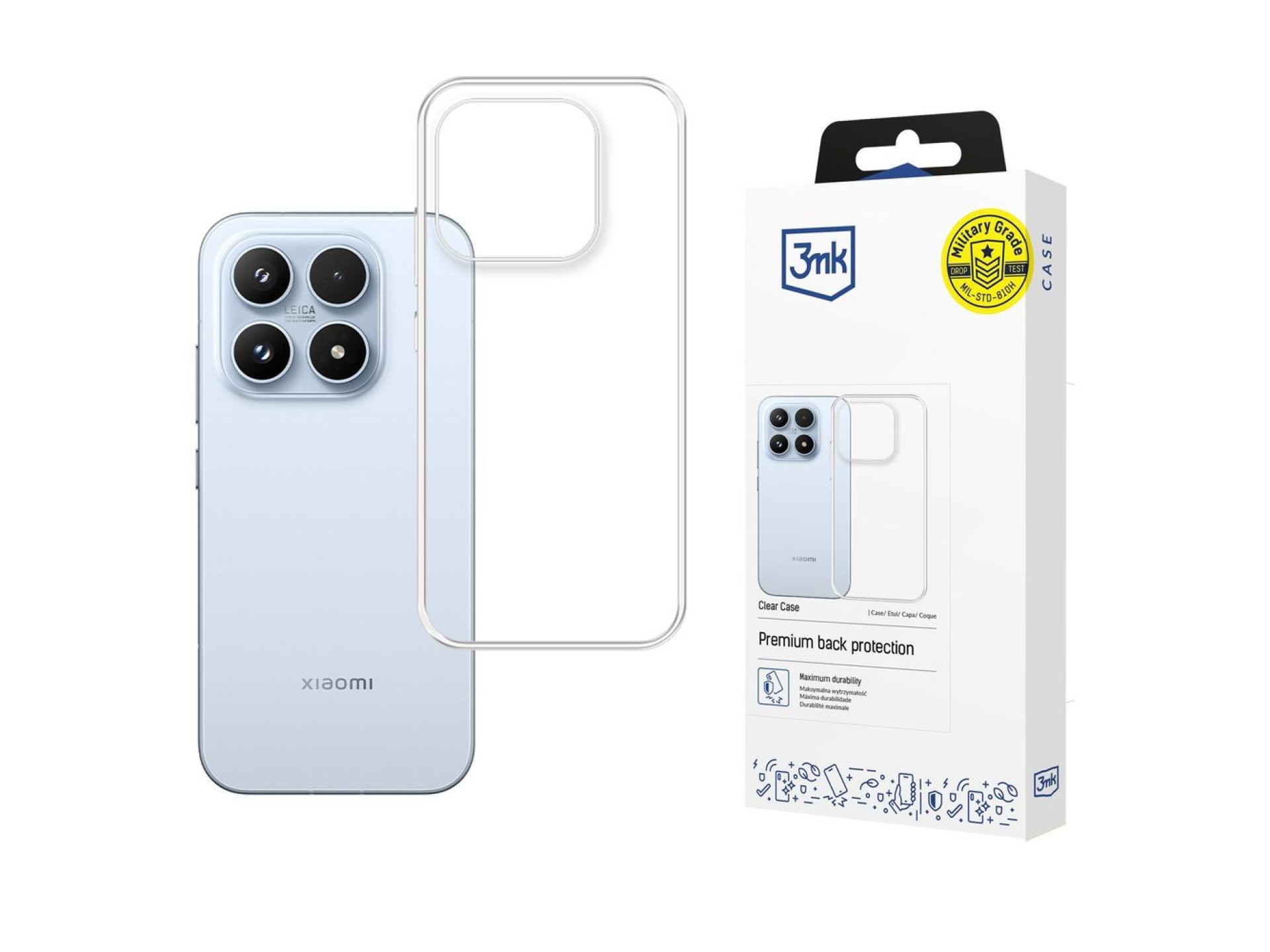3mk Clear Case for Xiaomi 17 - transparent