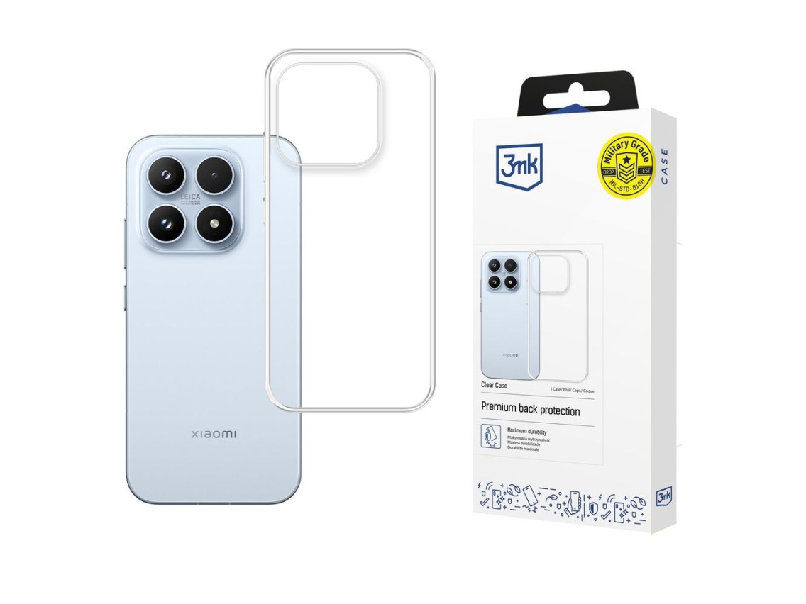 3mk Clear Case for Xiaomi 17 - transparent
