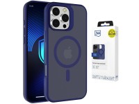 3mk Smoke MagCase for iPhone 16 Pro Max - Blue-Translucent 3mk Smoke MagCase for iPhone 16 Pro Max - Blue-Translucent