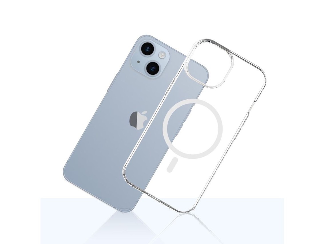 Funda 3mk Armor Magcase para iPhone 14 Plus - Transparente